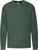 Fruit Of The Loom F330 Lightweight Set-In Sweat - Bottle Green - L afbeelding