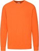 Fruit Of The Loom F330 Lightweight Set-In Sweat - Orange - S afbeelding