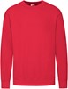 Fruit Of The Loom F330 Lightweight Set-In Sweat - Red - L afbeelding