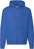 Fruit Of The Loom F401 Premium Hooded Sweat Jacket - Royal Blue - L afbeelding