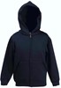 Fruit Of The Loom F401K Kids´ Premium Hooded Sweat Jacket - Deep Navy - 140 afbeelding
