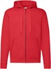 Fruit Of The Loom F401N Classic Hooded Sweat Jacket - Red - XXL afbeelding