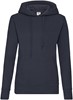 Fruit Of The Loom F409 Ladies´ Classic Hooded Sweat - Deep Navy - XL afbeelding