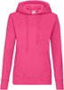 Fruit Of The Loom F409 Ladies´ Classic Hooded Sweat - Fuchsia - S afbeelding
