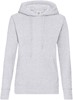 Fruit Of The Loom F409 Ladies´ Classic Hooded Sweat - Heather Grey - XXL afbeelding