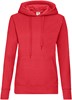 Fruit Of The Loom F409 Ladies´ Classic Hooded Sweat - Red - XXL afbeelding