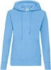 Fruit Of The Loom F409 Ladies´ Classic Hooded Sweat - Sky Blue - S afbeelding