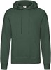 Fruit Of The Loom F421 Classic Hooded Sweat - Bottle Green - L afbeelding