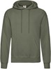 Fruit Of The Loom F421 Classic Hooded Sweat - Classic Olive - S afbeelding