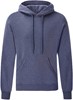 Fruit Of The Loom F421 Classic Hooded Sweat - Heather Navy - M afbeelding