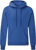 Fruit Of The Loom F421 Classic Hooded Sweat - Heather Royal - XL afbeelding