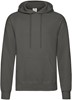 Fruit Of The Loom F421 Classic Hooded Sweat - Light Graphite (Solid) - S afbeelding