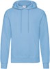 Fruit Of The Loom F421 Classic Hooded Sweat - Sky Blue - XXL afbeelding