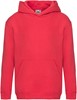 Fruit Of The Loom F421K Kids´ Premium Hooded Sweat - Red - 128 afbeelding