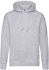 Fruit Of The Loom F421N Premium Hooded Sweat - Heather Grey - 3XL afbeelding