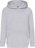 Fruit Of The Loom F421NK Kids´ Classic Hooded Sweat - Heather Grey - 152 afbeelding