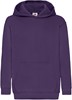 Fruit Of The Loom F421NK Kids´ Classic Hooded Sweat - Purple - 140 afbeelding