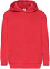 Fruit Of The Loom F421NK Kids´ Classic Hooded Sweat - Red - 164 afbeelding