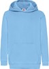 Fruit Of The Loom F421NK Kids´ Classic Hooded Sweat - Sky Blue - 128 afbeelding