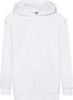 Fruit Of The Loom F421NK Kids´ Classic Hooded Sweat - White - 128 afbeelding