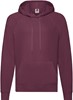 Fruit Of The Loom F430 Lightweight Hooded Sweat - Burgundy - M afbeelding