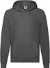 Fruit Of The Loom F430 Lightweight Hooded Sweat - Light Graphite (Solid) - S afbeelding