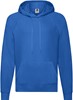 Fruit Of The Loom F430 Lightweight Hooded Sweat - Royal Blue - XL afbeelding