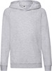 Fruit Of The Loom F430K Kids´ Lightweight Hooded Sweat - Heather Grey - 152 afbeelding