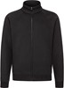 Fruit Of The Loom F457 Premium Sweat Jacket - Black - XL afbeelding