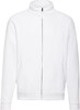 Fruit Of The Loom F457N Classic Sweat Jacket - White - XL afbeelding