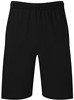 Fruit Of The Loom F496 Unisex Iconic 195 Jersey Shorts - Black - S afbeelding