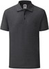 Fruit Of The Loom F502 65/35 Piqué Polo - Dark Heather Grey - L afbeelding