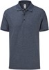 Fruit Of The Loom F502 65/35 Piqué Polo - Heather Navy - L afbeelding