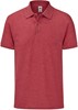 Fruit Of The Loom F502 65/35 Piqué Polo - Heather Red - XXL afbeelding