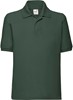 Fruit Of The Loom F502K Kids´ 65/35 Polo - Bottle Green - 140 afbeelding