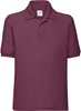 Fruit Of The Loom F502K Kids´ 65/35 Polo - Burgundy - 164 afbeelding