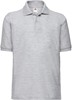 Fruit Of The Loom F502K Kids´ 65/35 Polo - Heather Grey - 140 afbeelding