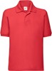 Fruit Of The Loom F502K Kids´ 65/35 Polo - Red - 152 afbeelding