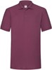 Fruit Of The Loom F503 65/35 Heavy Piqué Polo - Burgundy - S afbeelding
