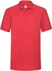 Fruit Of The Loom F503 65/35 Heavy Piqué Polo - Red - S afbeelding
