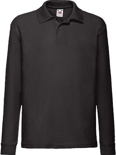 Fruit Of The Loom F504K Kids´ Long Sleeve 65/35 Polo
