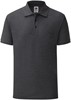 Fruit Of The Loom F506 65/35 Tailored Fit Polo - Dark Heather Grey - XXL afbeelding