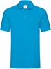 Fruit Of The Loom F511N Premium Polo - Azure Blue - 3XL afbeelding