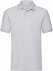 Fruit Of The Loom F511N Premium Polo - Heather Grey - 3XL afbeelding