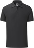 Fruit Of The Loom F512 Iconic Polo - Black - 3XL afbeelding