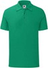 Fruit Of The Loom F512 Iconic Polo - Heather Green - 3XL afbeelding