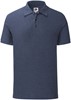Fruit Of The Loom F512 Iconic Polo - Heather Navy - XL afbeelding