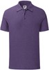 Fruit Of The Loom F512 Iconic Polo - Heather Purple - XXL afbeelding