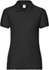 Fruit Of The Loom F517 Ladies´ 65/35 Polo - Black - M afbeelding