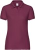 Fruit Of The Loom F517 Ladies´ 65/35 Polo - Burgundy - XXL afbeelding